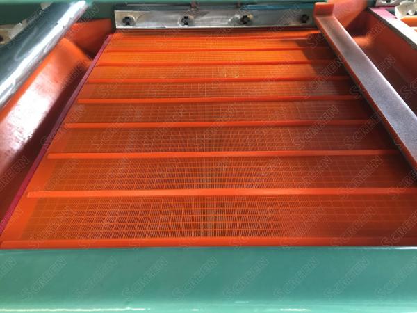Cheap 700mm*1040mm Polyurethane Fine Screen Mesh For Screener for sale
