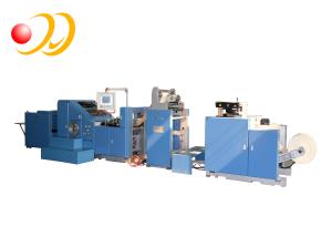 China Brown Food Automatic Paper Bag Making Machine High Efficiency on sale