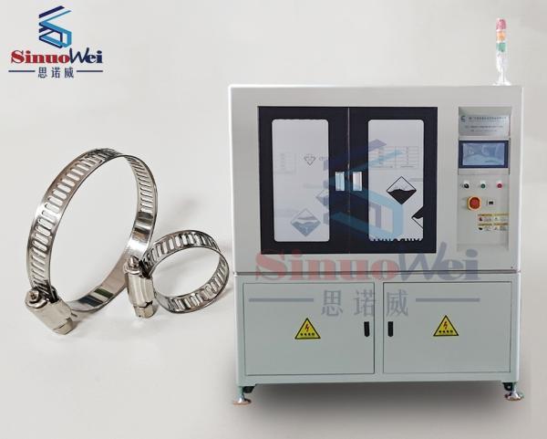 Cheap 0.5Mpa To 0.7Mpa  Hose Clamp Machine American Type Hose Clips Worm Gear for sale
