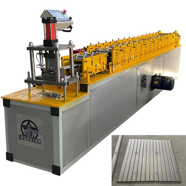 Cheap 68mm rolling shutter door roll forming machine for Colombia rolling shutter strip making machine for sale