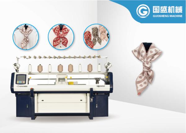 Cheap Double System Cable Structures 8G Computer Flat Knitting Machine for sale
