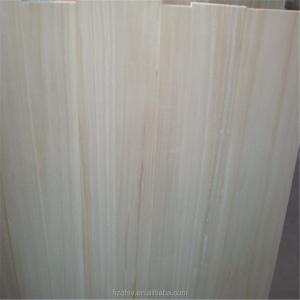 BB Grade Solid Wood Board Paulownia Finger Jointed Timber Panel with Smooth Surface
