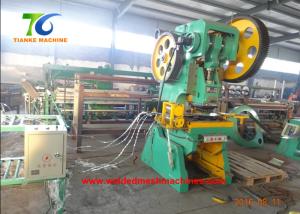 Vertical BTO60 Razor Barbed Wire Machine 80kg/h Wire Coil Making