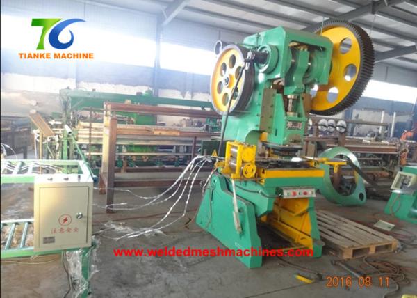 Cheap Vertical BTO60 Razor Barbed Wire Machine 80kg/h Wire Coil Making for sale