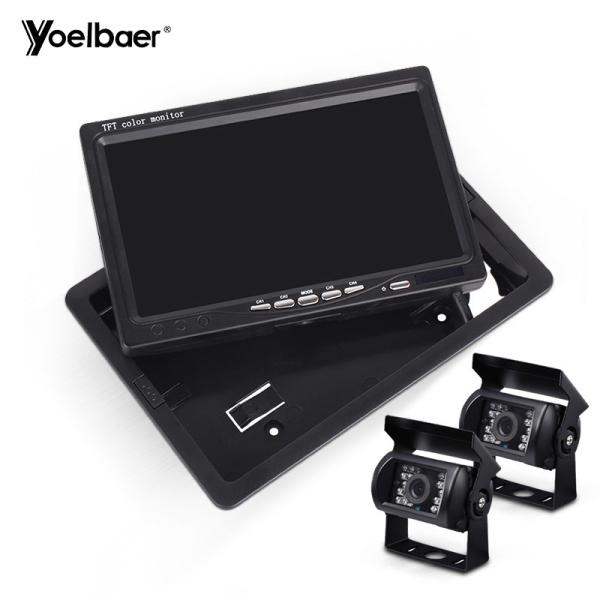 Cheap multi angle vehicle reversing systems bus security camera system rear view camera screen for sale