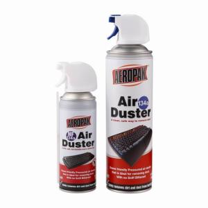 Non Flammable Canned Air Dusters For Computers No Corrosion Strong Blower