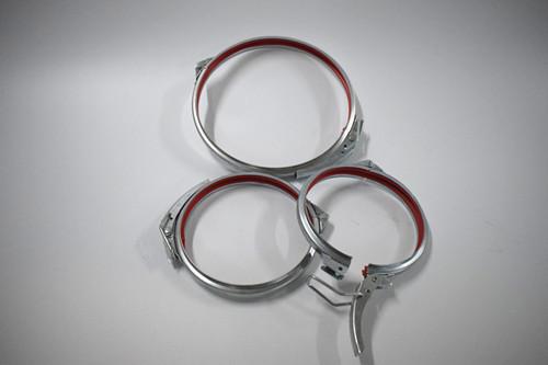 Cheap Custom Pipe Quick Release Clamps With Handle Mechanical Equipment Deepdrawing for sale