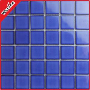 China glossy mosaic tile porcelain swimming pool mosaic tile on sale