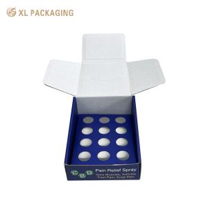 Custom Printing Cardboard Shelf Paper Shipping Folding Display Box For Supermarket