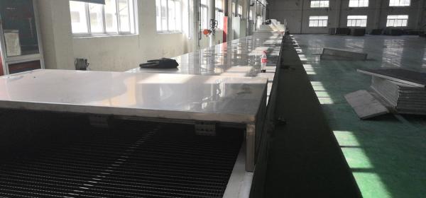 Cheap LVT Hot Melt Coating Machine , Automatic Coating Machine Heat Expansion Prevent for sale