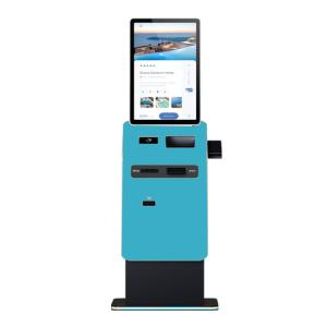 High Security Crypto Cash Machine With Card Reader And Android Operating