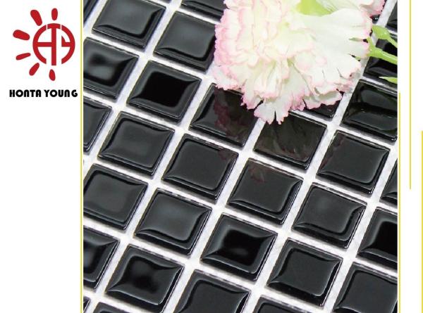 Cheap HTY - TB 300 China 2018 Crystal Glass Block Mosaic Tile for sale