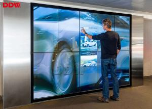 China DDW Commercial Multi Touch Wall Display , LCD Large Touch Screen Wall on sale