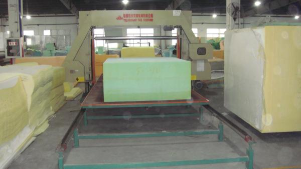 Cheap Horizontal Carrousel Foam Cutting Machine , Splitting Polyurethane Foam Machine for sale