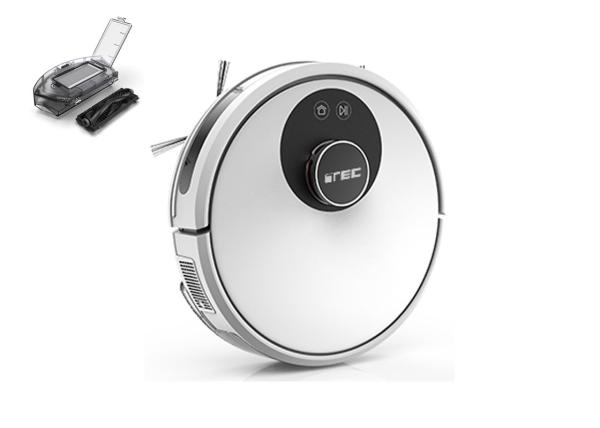 Cheap Laser Navigation Smart Mapping Robot Vacuum 120 Min Long Lasting Time Auto Charge for sale