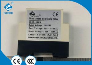 China Adjustable Phase Loss Protection 3 Phase Monitoring Relay With Din Rail Mount on sale
