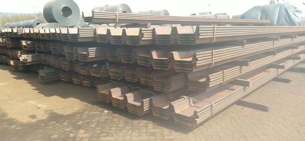Cheap SY295 SY390 Q345B Q235B Steel Sheet Pile Customized Heigth for sale