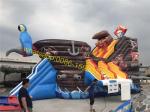 Best pirate water slide for pool wholesale