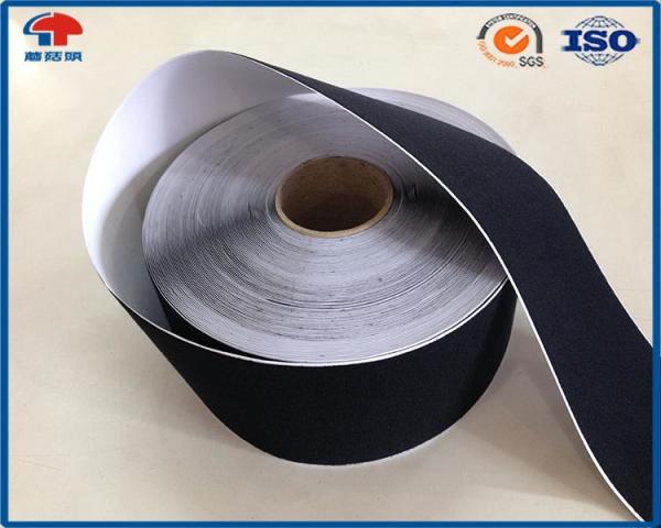 Cheap Black Soft Thin Double Sided Self Adhesive Hook And Loop Tape Roll With Glue for sale
