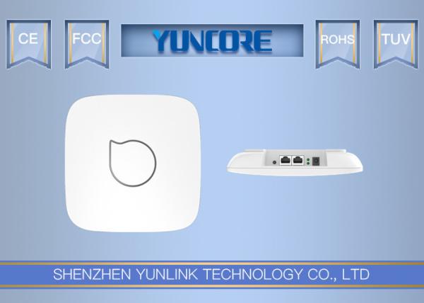 Cheap 500mW High Power 802.11 N Access Point , Ceiling Mounted Wireless Access Point for sale