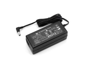 China Black ABS Desktop Power Adapter 19V Output Voltage CE/FCC/RoHS Certified Slim Design on sale