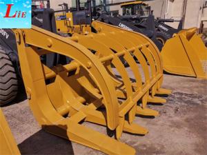 China wheel loader grass grapple attachments,grass grapple for wheel loader