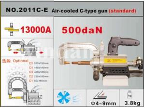 China X-Type Gun Available Automotive Spot Welders with 60 Memory Functions on sale