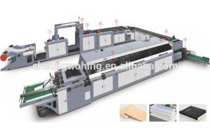 China High Speed Notebook Production Machine Flexo Printing And Hot Melt Glue machine on sale