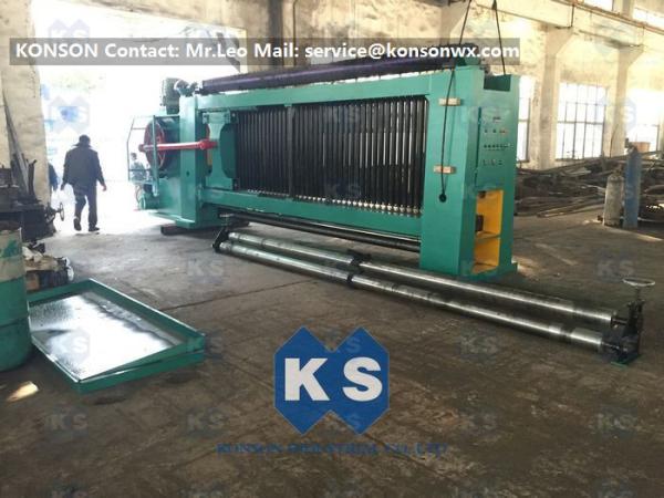 Cheap 25r / Min Double Twist Hexagonal Wire Netting Machine Wire Diameter 1.6-4.0mm for sale
