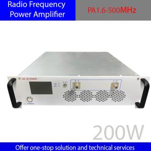 Best 250W Integration RF Power Amplifier PA1.6-500MHz for EMC Testing Signal Amplification Input port standing wave ≤2.0 wholesale