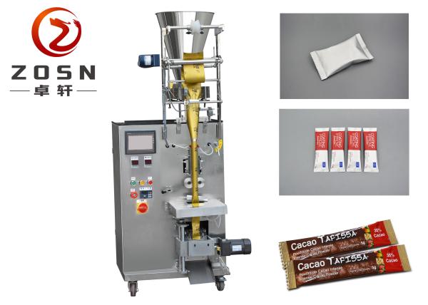Cheap Small Vertical Automatic Granule Packing Machine PLC Control For Sugar Stick for sale