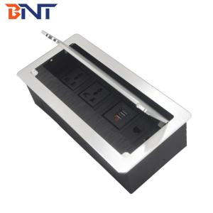 soft close design with usb charger interface flip up table socket outlet BF813