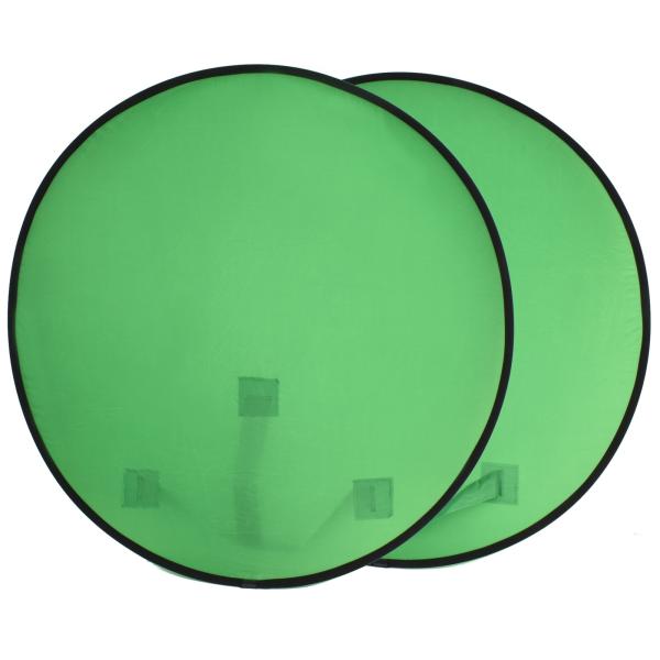 Cheap 142cm ID Photo Green Screen Video Backdrop Canvas Spray Painted for sale