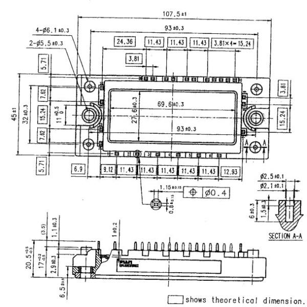 Cheap IGBT Power Module 7MBR20SA060D-01 IGBT Module  FUJITSU IGBT Power Module for sale