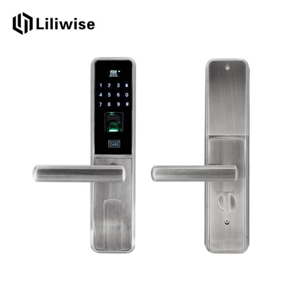 Cheap Intelligent Digital Front Door Lock , Touch Screen Password Automated Door Lock for sale