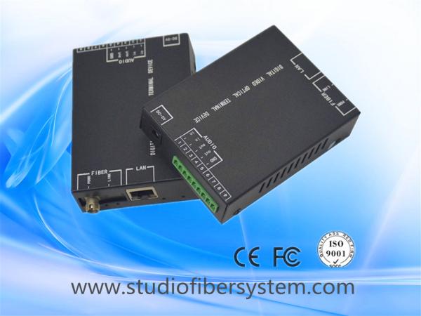 Cheap Telephone&Audio&Data&Ethernet&Contact Closure to fiber multiplexer for smart home application for sale