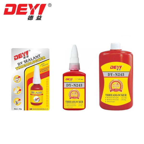 Cheap Threadlocker Sealant Adhesive Anaerobic Blue Glue With Low Viscosity for sale