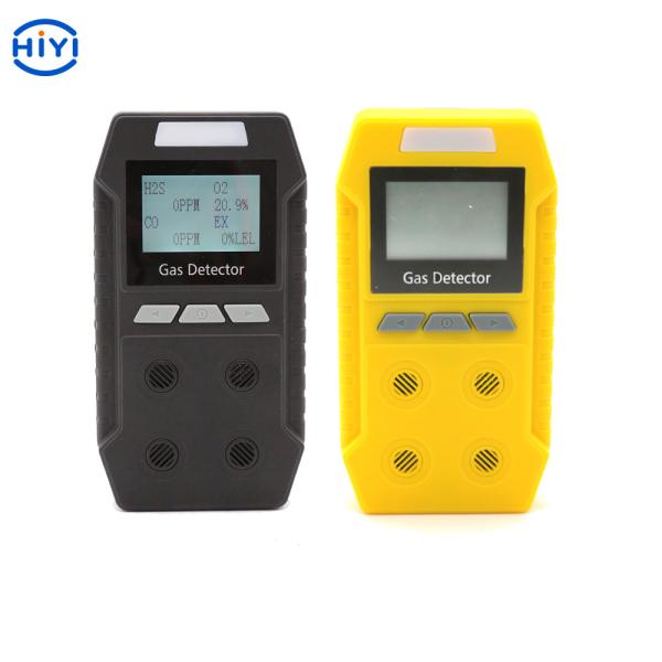 Cheap Light Alarm Voice Warning Multi Gas Detector With LCD Display for sale