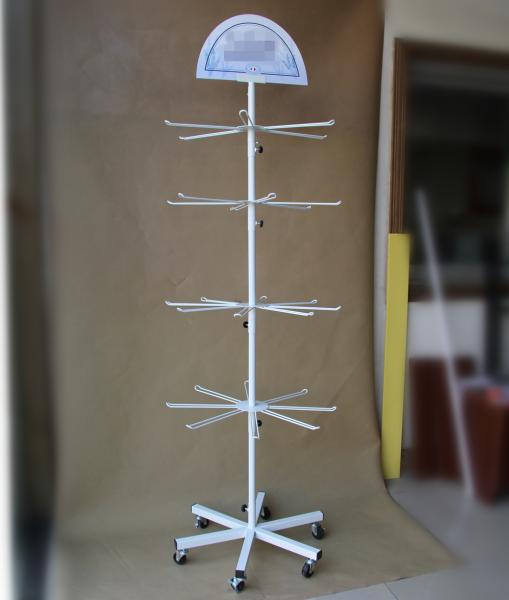 Cheap TUV Multifunctional Height 1500mm Rotating Display Stand For Jewelry for sale