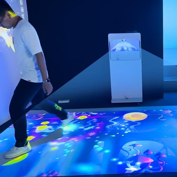 Cheap Interactive System All-in-one Interactive Mobile Floor / Ground Projection Game for sale