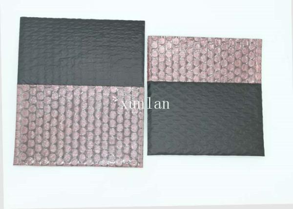 Cheap Any Size Black Conductive Bag , Electric Bubble Wrap Cushioned Mailers for sale