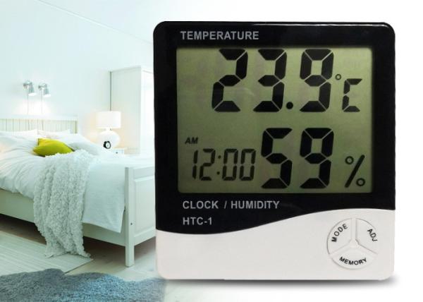 Cheap Temperature Humidity Sensor Digital Hygro Thermometer Large Display Screen for sale
