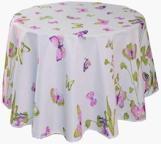 Cheap Round Printed Polyester Table Cloth Banquet Polyester Table Cloth for sale