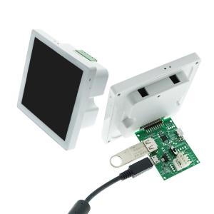 Best RS-485 Communication Touch Screen Dimmer Switch 5A With Full Viewing Angle wholesale