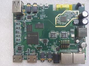 EMS prototype printed circuit board  with SMT BGA DIP assembly
