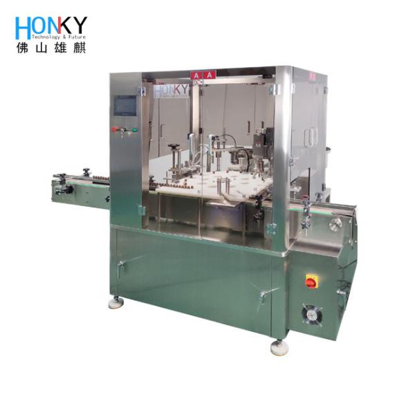 Cheap Full Automatic 40Bpm Double Head Essential Oil Bottle Filling And Capping Machine With Double Head System For Oil Bottle Packing for sale