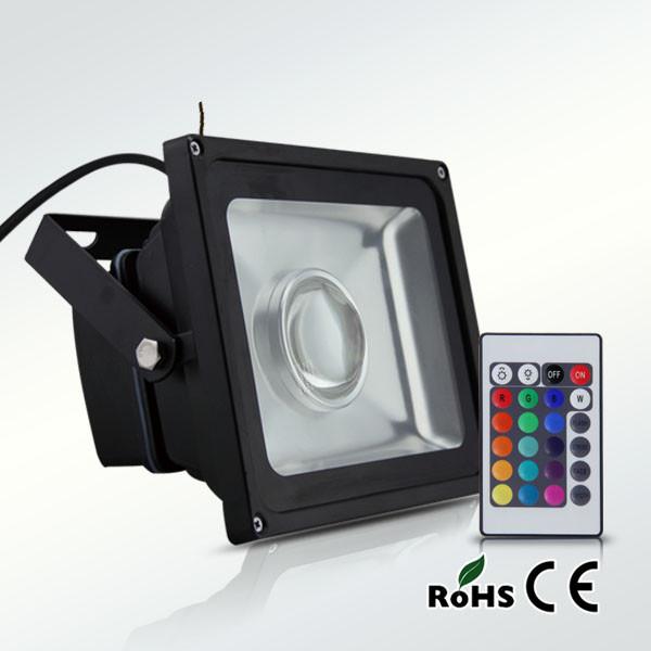 Cheap DMX control RGB COB 50W led floodlight for sale