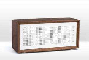 Custom Made Wooden Bluetooth Speaker , 10M Working Range Mini Wood Speaker