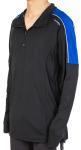 Fashinable OEM Accepted Zippered Long Sleeve Tshirt With Logo