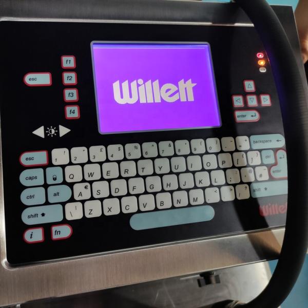 Cheap Willett 630 Continuous Inkjet Printer Industrial Batch Coding Machine Expire Date Printing Machine for Bottle for sale